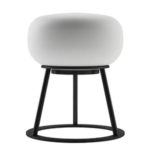 Warm White Black Finish Rechargeable Tripod Kibün LED Cordless Indoor Table Lamp 1