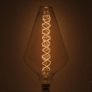 60 watt 120 volt 2200K Diamond Shaped Medium Screw Base 2200K Amber Dimmable 3