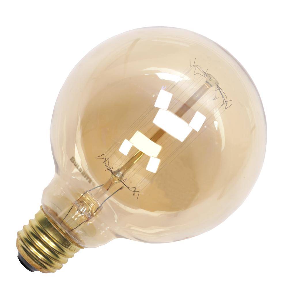 40 watt 120 volt G30 Medium Screw Base Nostalgic Thread Clear 1