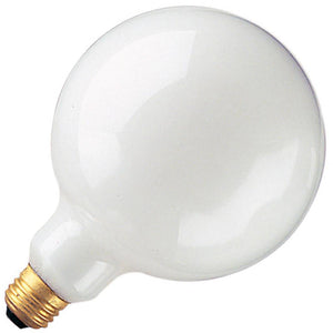 100 watt 125 volt G40 Medium Screw Base White 1