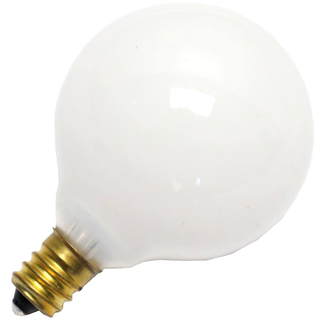 25 watt 120 volt G16.5 Candelabra Screw Base 2700K Warm White Dimmable 1