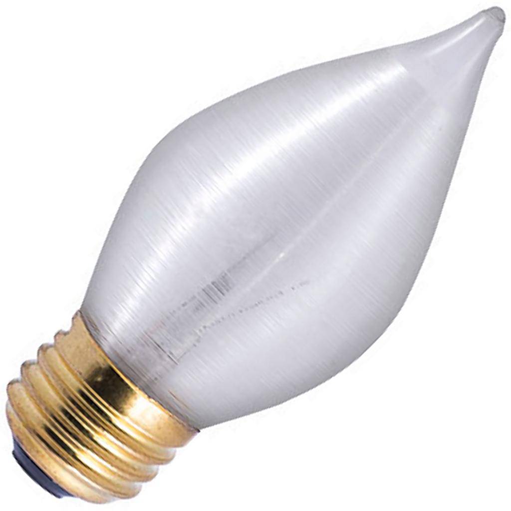25 watt 130 volt C15 Medium Screw Base Satin 1