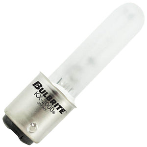 60 watt 120 volt T3 Double Contact Bayonet Base 2700K Warm White 1
