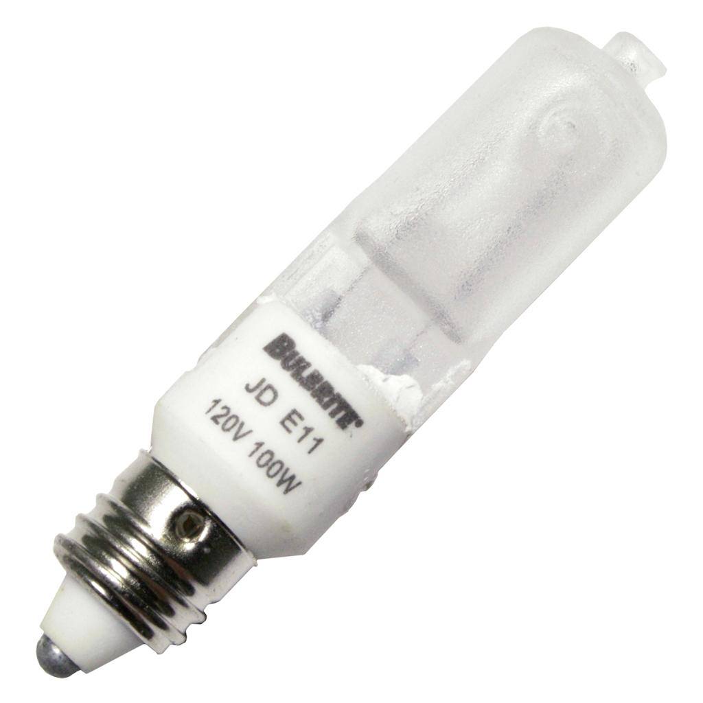 100 watt 120 volt T4 Miniature Candelabra Screw Base 2900K Warm White 1