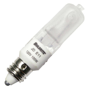 100 watt 120 volt T4 Miniature Candelabra Screw Base 2900K Warm White 1