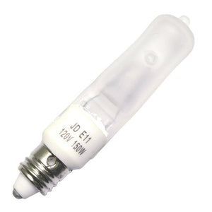 150 watt 120 volt T4 Miniature Candelabra Screw Base 2900K Warm White 1