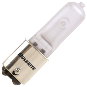 35 watt 120 volt T3 Double Contact Bayonet Base 2900K Warm White Frosted 1