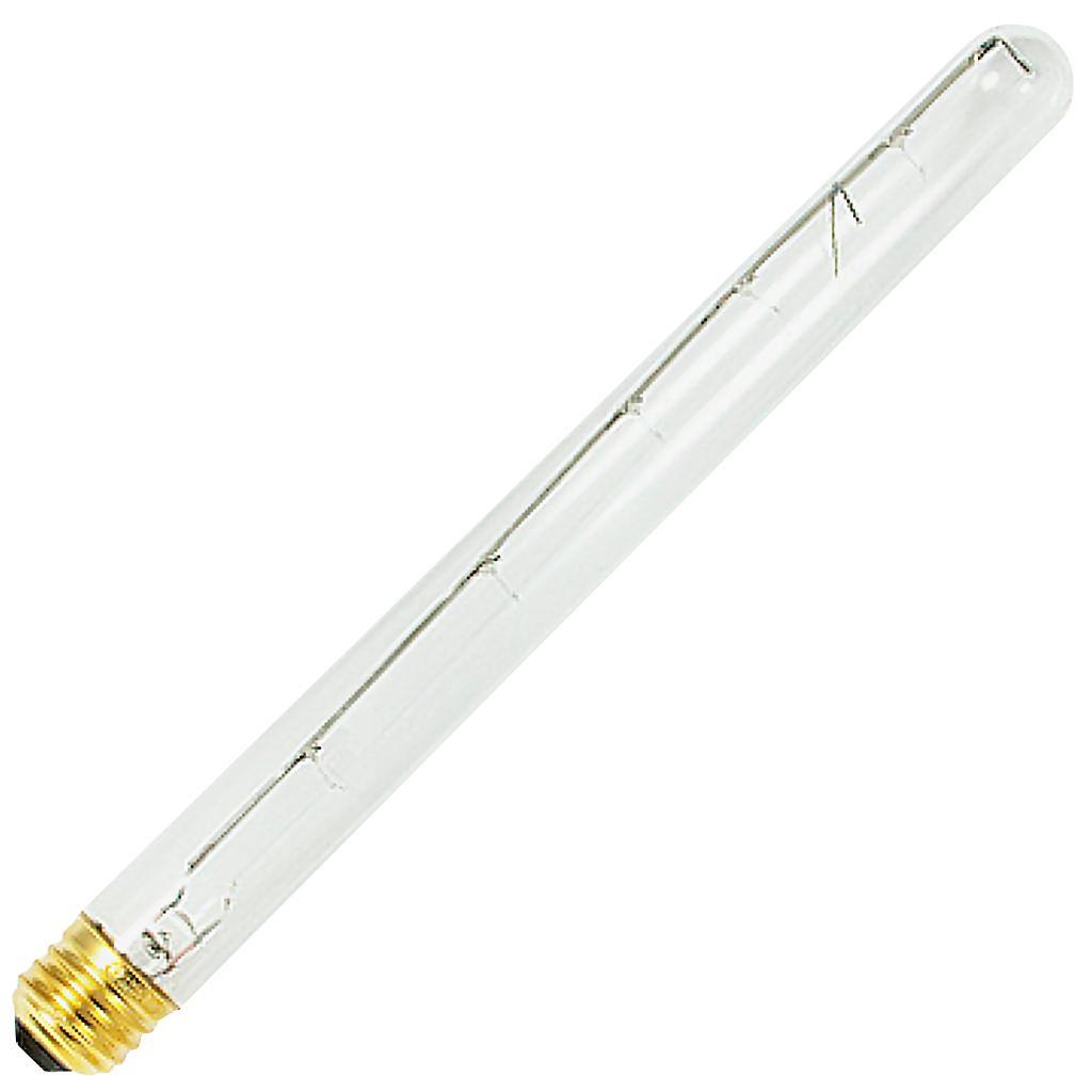 40 watt 120 volt T8 Medium Screw Base Clear 1