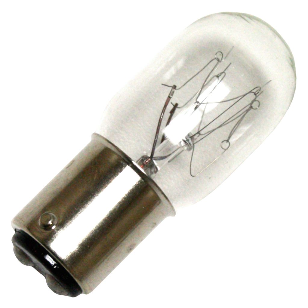 15 watt 120 volt T7 Double Contact Bayonet Base Clear Exit Light 1