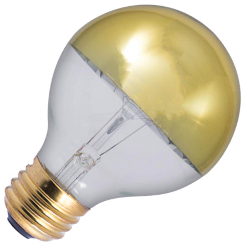 40 watt 120 volt G25 Medium Screw Base Clear / Gold 1