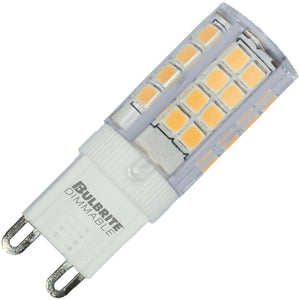 4.5 watt 120 volt T4 Bi-Pin Base 3000K Natural White Dimmable LED 1