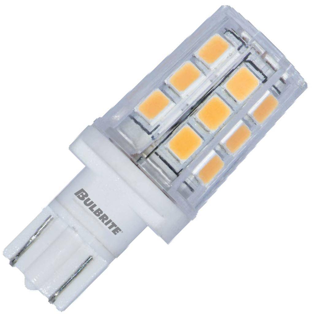 2.5 watt 12 volt T3 Wedge Base 3000K Natural White Non-Dimmable LED 1