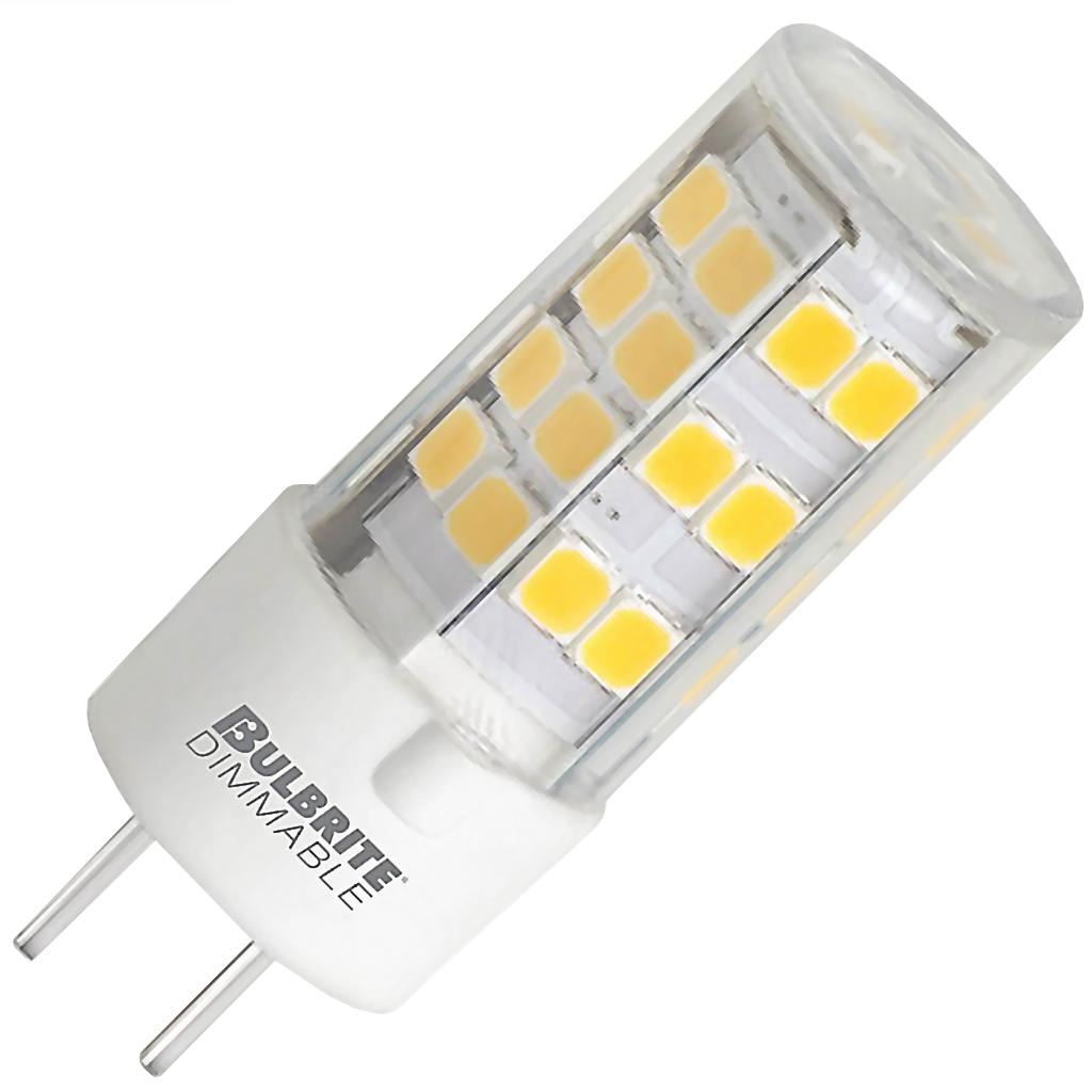 5 watt 12 volt T7 Bi-Pin Base 2700K Warm White Non-Dimmable LED 1