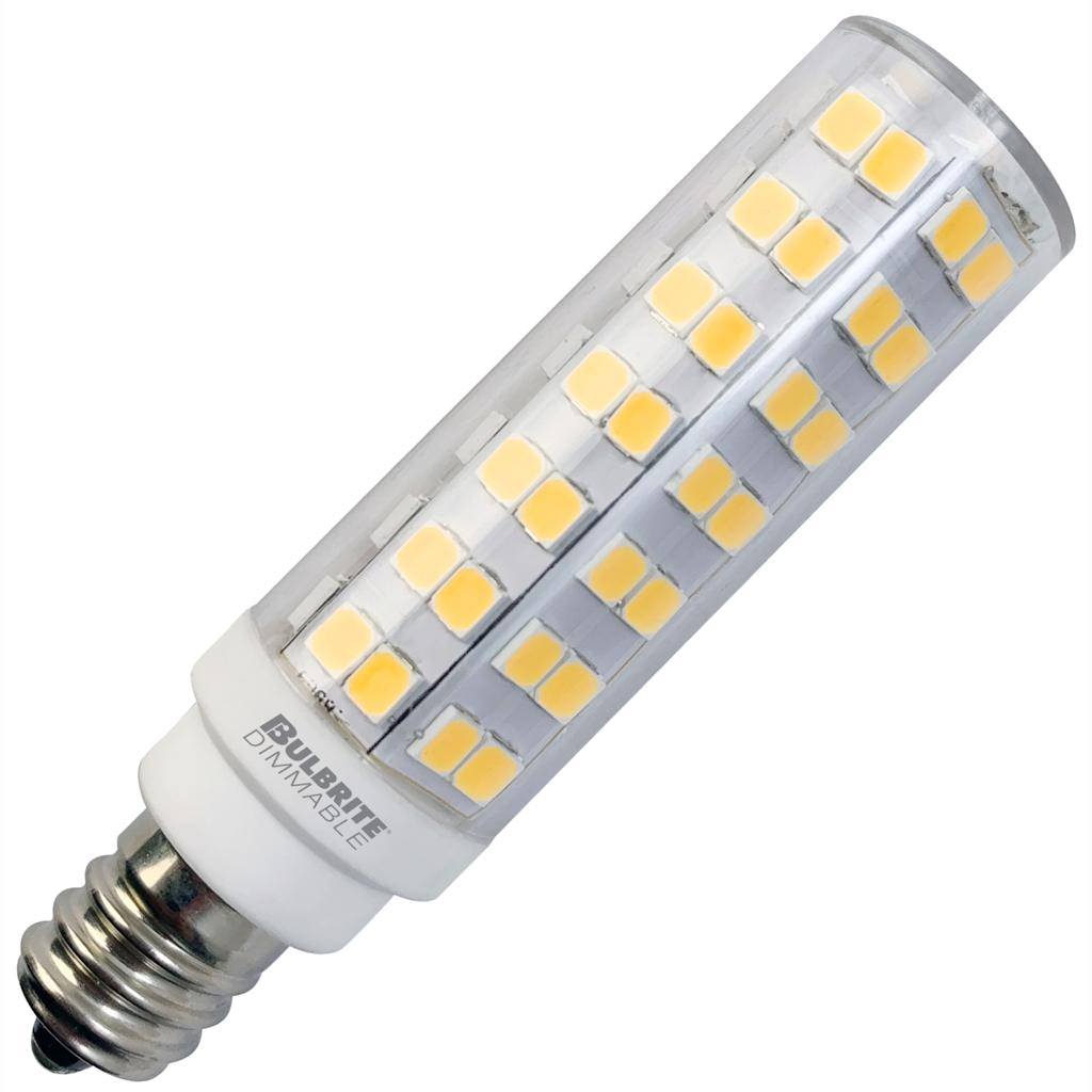 6.5 watt 120 volt T6 Candelabra Screw Base 3000K Natural White Dimmable LED 1