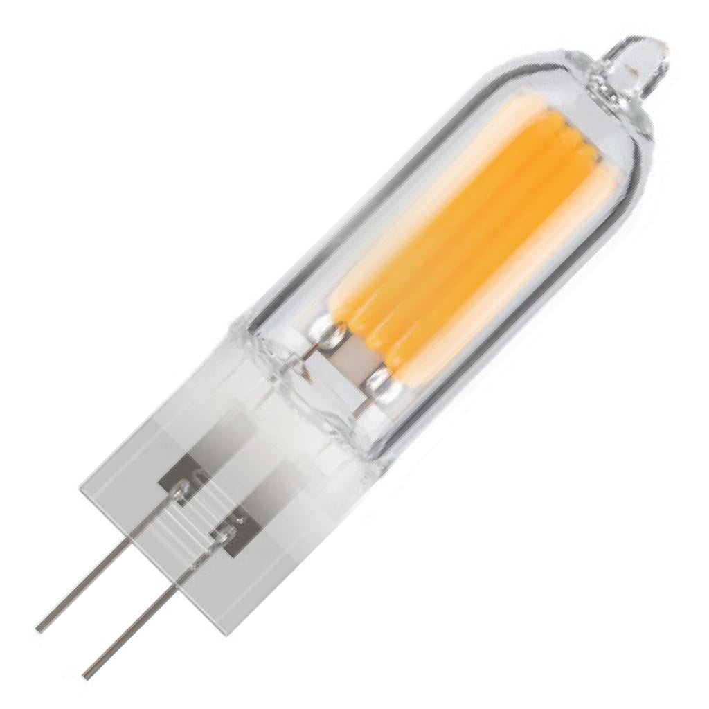 1.8 watt 12 volt T5 Bi-Pin Base Natural White Wafer Glass Dimmable LED 1