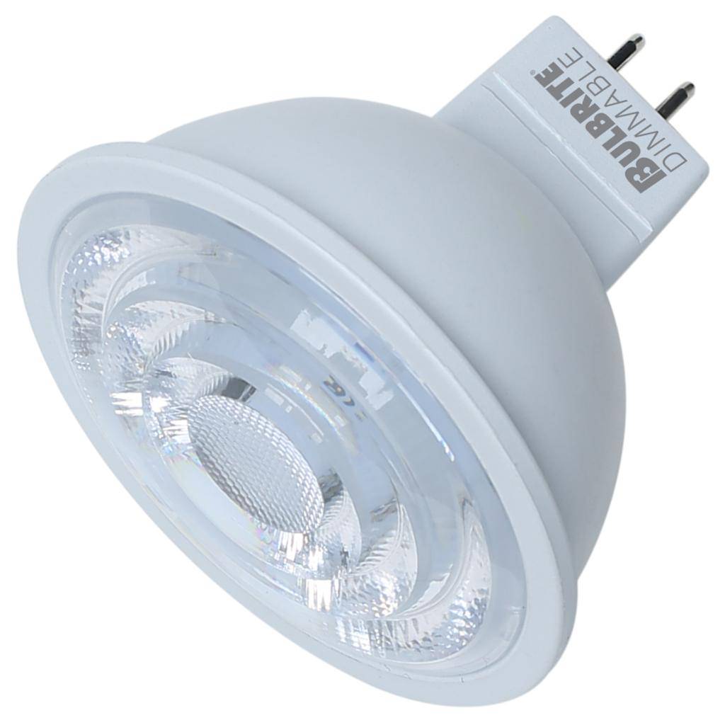 6.5 watt 12 volt 2700K Warm White MR16 Bi-Pin Base Dimmable LED Narrow Flood 1