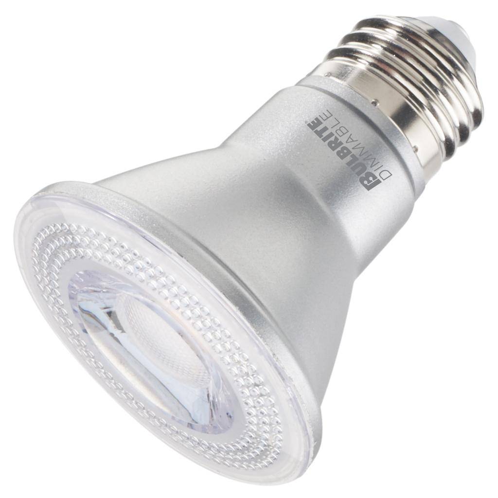 6.5 watt 120 volt PAR20 Medium Screw Base Dimmable 2700K Warm White LED Narrow Flood 1