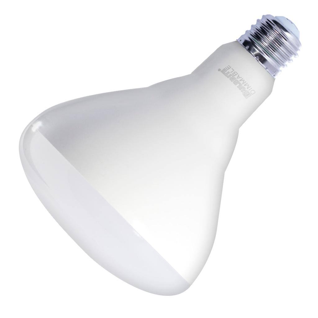 15 watt 120 volt 3000K Natural White BR40 Medium Screw Base Dimmable LED 1