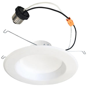 5"-6" 14 watt 120 volt 2700K Medium Screw Base Dimmable LED Recessed Downlight 1