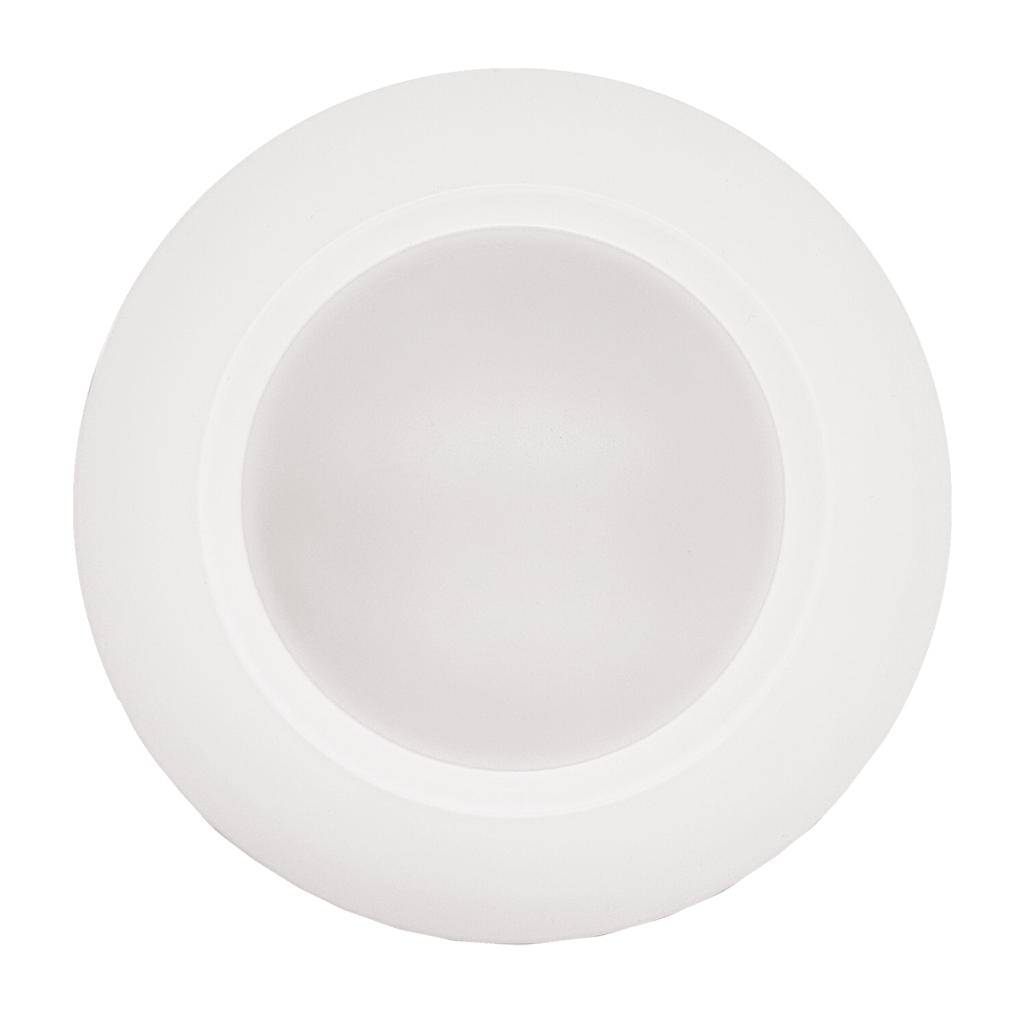 7" 14 watt 120 volt 3000K Natural White Round LED Downlight 1