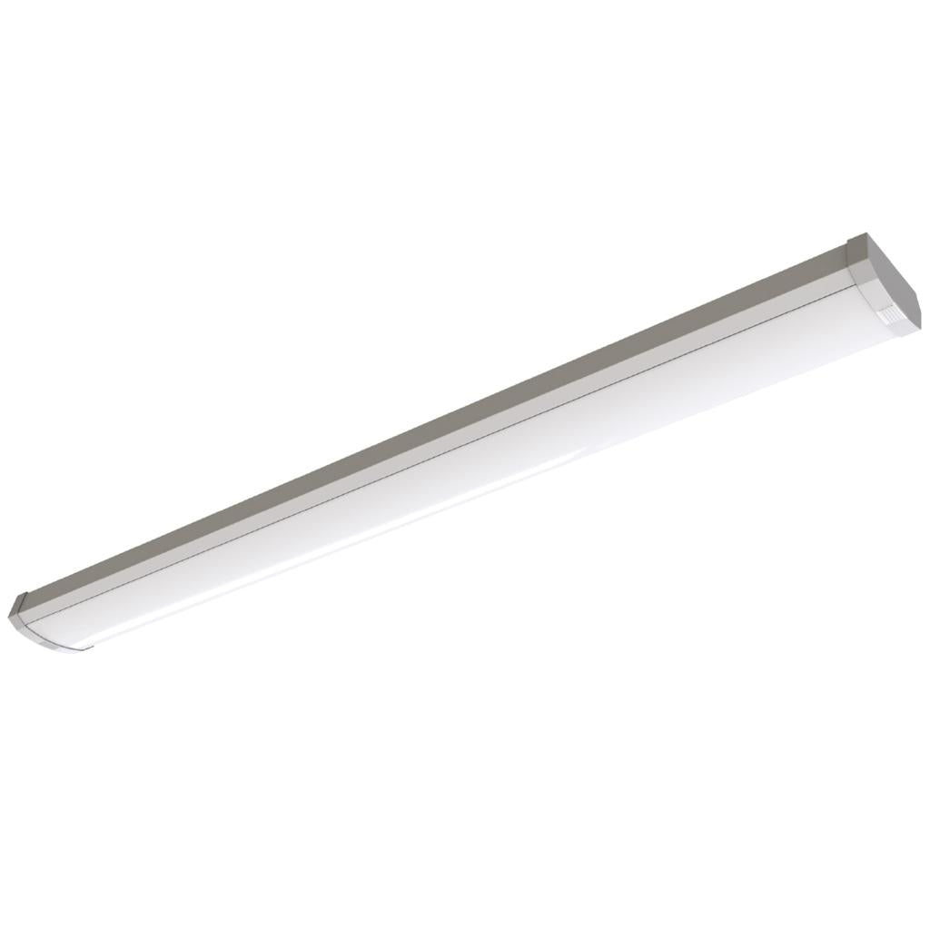 4' 46 watt 120/277 volt 3000K Natural White LED Wrap Dimmable 1