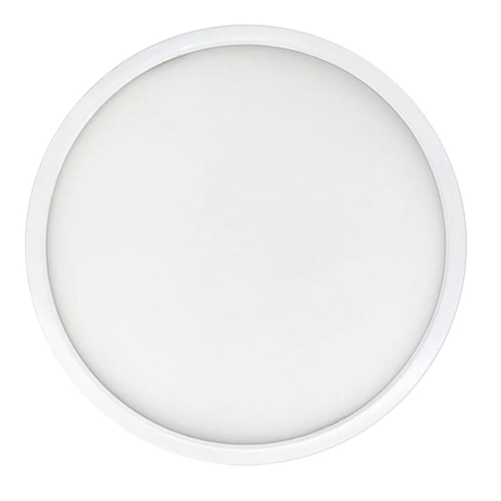 7" 14 watt 120 volt CCT Selectable White Finish Flush Mount LED Downlight 1