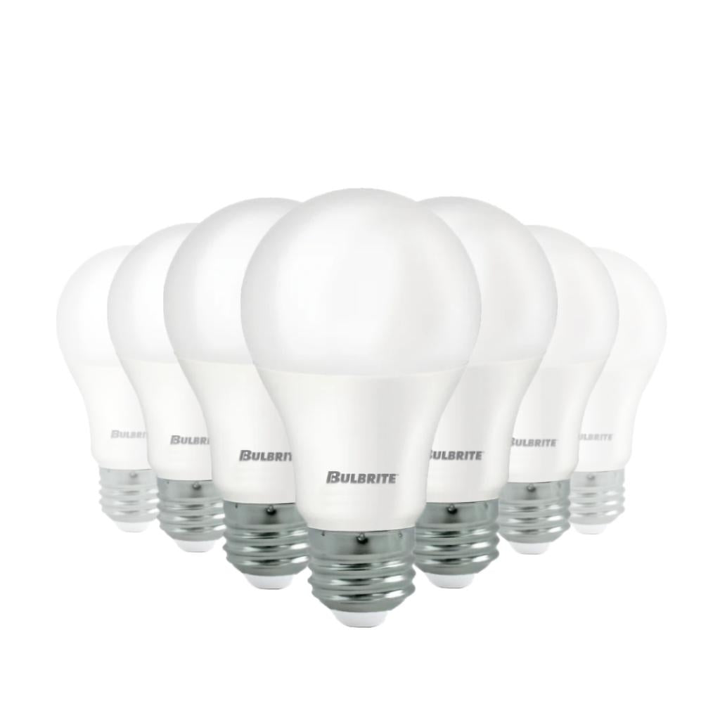 8.5 watt A19 Medium Screw Base 3000K Natural White LED Light Bulb (25 Pack) 1