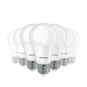 8.5 watt A19 Medium Screw Base 3000K Natural White LED Light Bulb (25 Pack) 1
