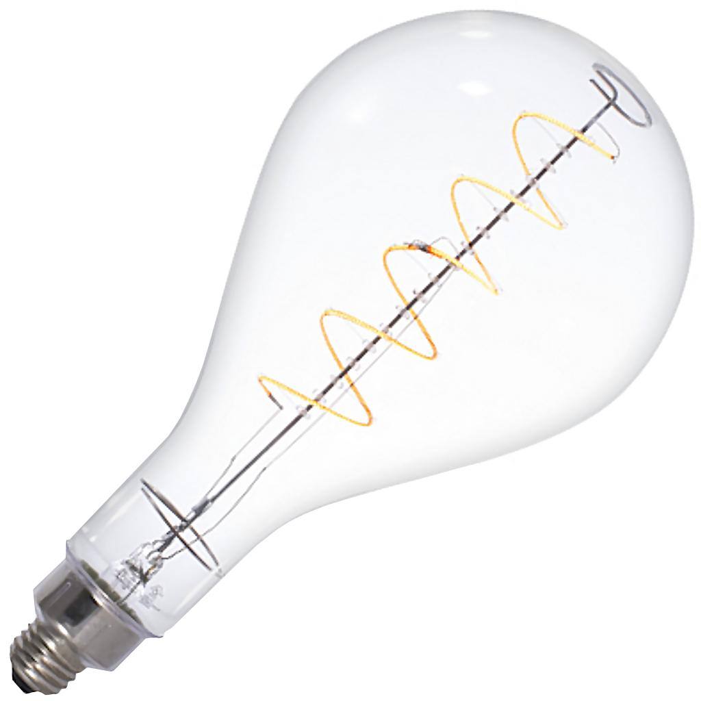 4 watt 120 volt PS52 Medium Screw Base Light 2200K Warm White Amber Dimmable 1