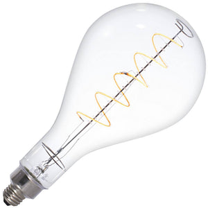 4 watt 120 volt PS52 Medium Screw Base Light 2200K Warm White Amber Dimmable 1