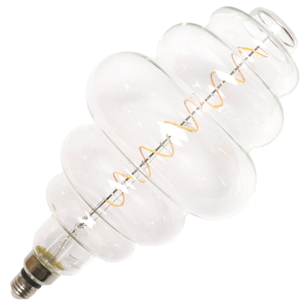 4 watt 120 volt  Medium Screw Base 2200K Warm White Amber Bee Hive Shaped Dimmable LED Filament 1
