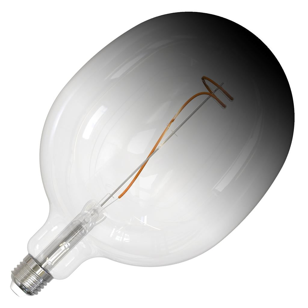 4.5 watt 120 volt C53 Medium Screw Base 3000K Natural White Clear Gradient Smoke Dimmable LED 1