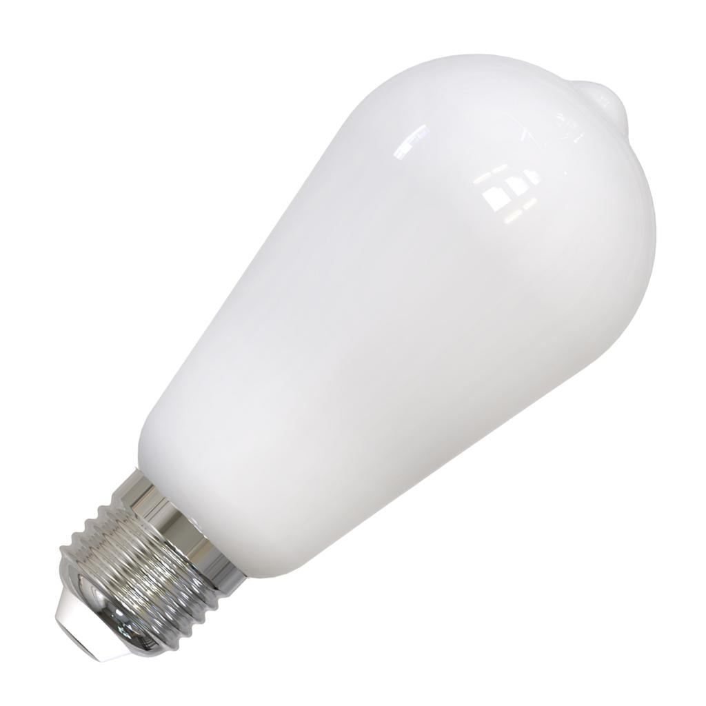 9 watt 120 volt ST18 Medium Screw Base 1800K-3000K Warm Dimming Dimmable LED 1