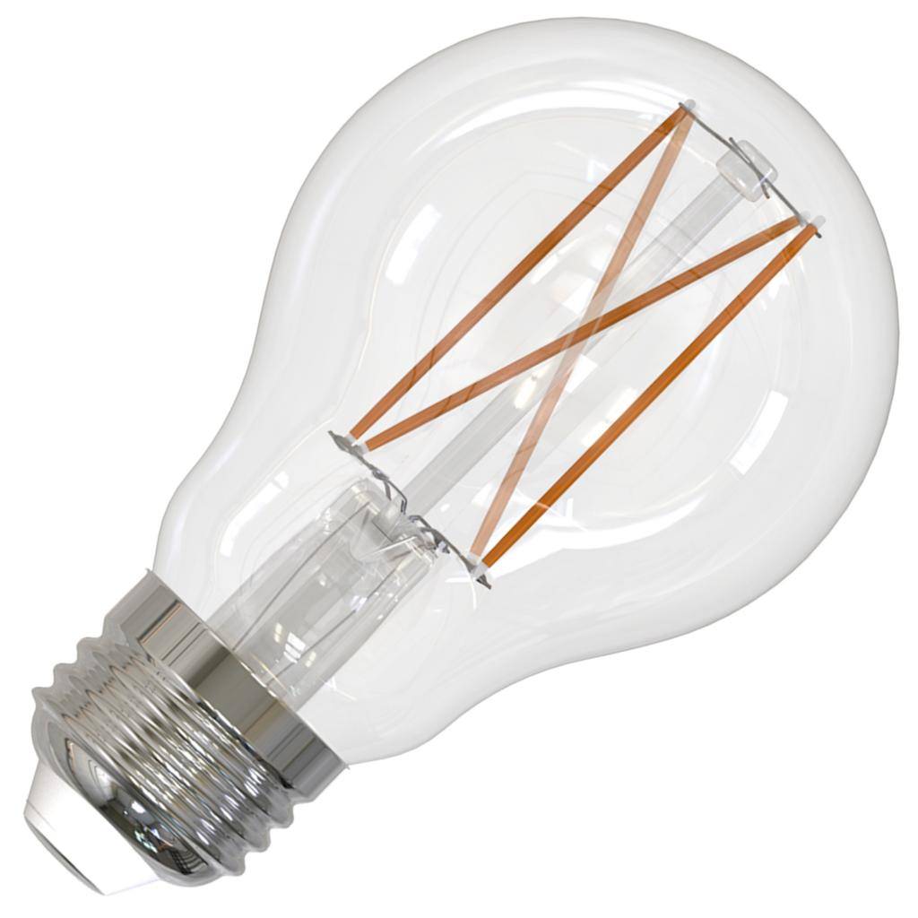 8.5 watt 120 volt A19 Medium Screw Base 2700K Warm White Dimmable LED 1