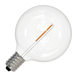 0.7 watt 120 volt 2700K Warm White G16 Candelabra Screw Base  Dimmable LED 1
