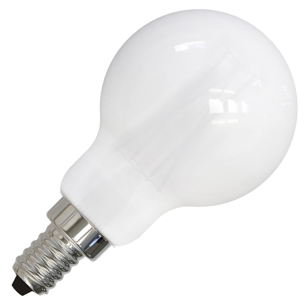 4 watt 120 volt A15 Candelabra Screw Base 3000K Natural White Frosted LED 1