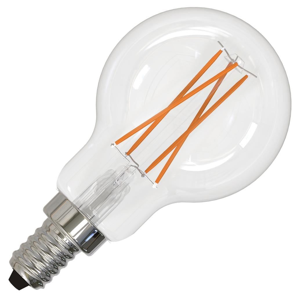 4 watt 120 volt A15 Candelabra Screw Base 2700K Natural White Clear LED 1
