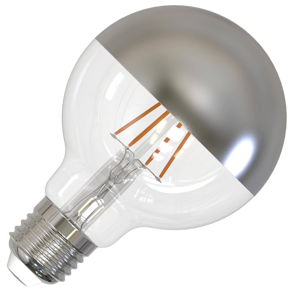 5 watt 120 volt G25 Medium Screw Base 2700K Warm White Dimmable LED 1