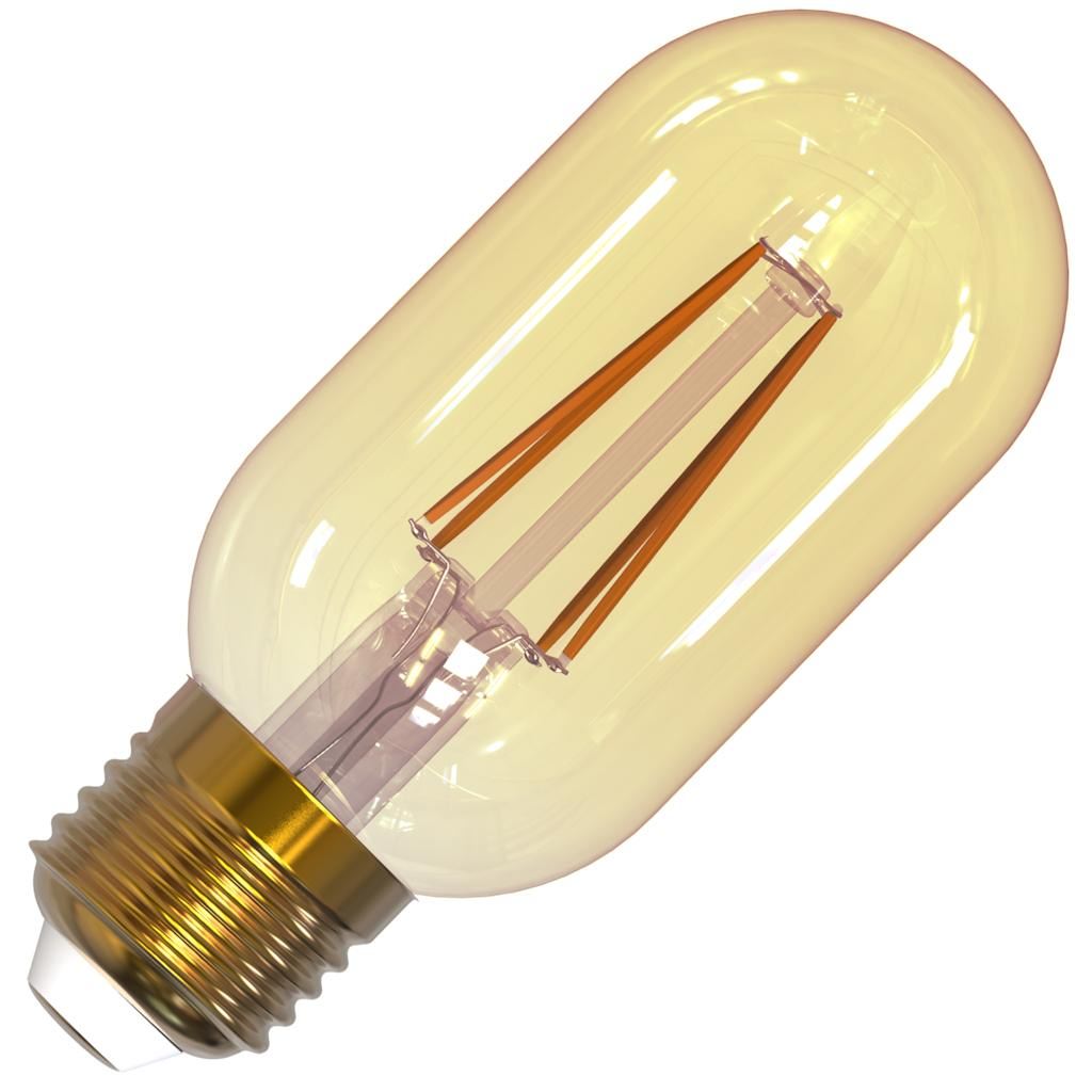 4 watt 120 volt T14 Medium Screw Base 2100K Dimmable Warm White Amber Light LED 1