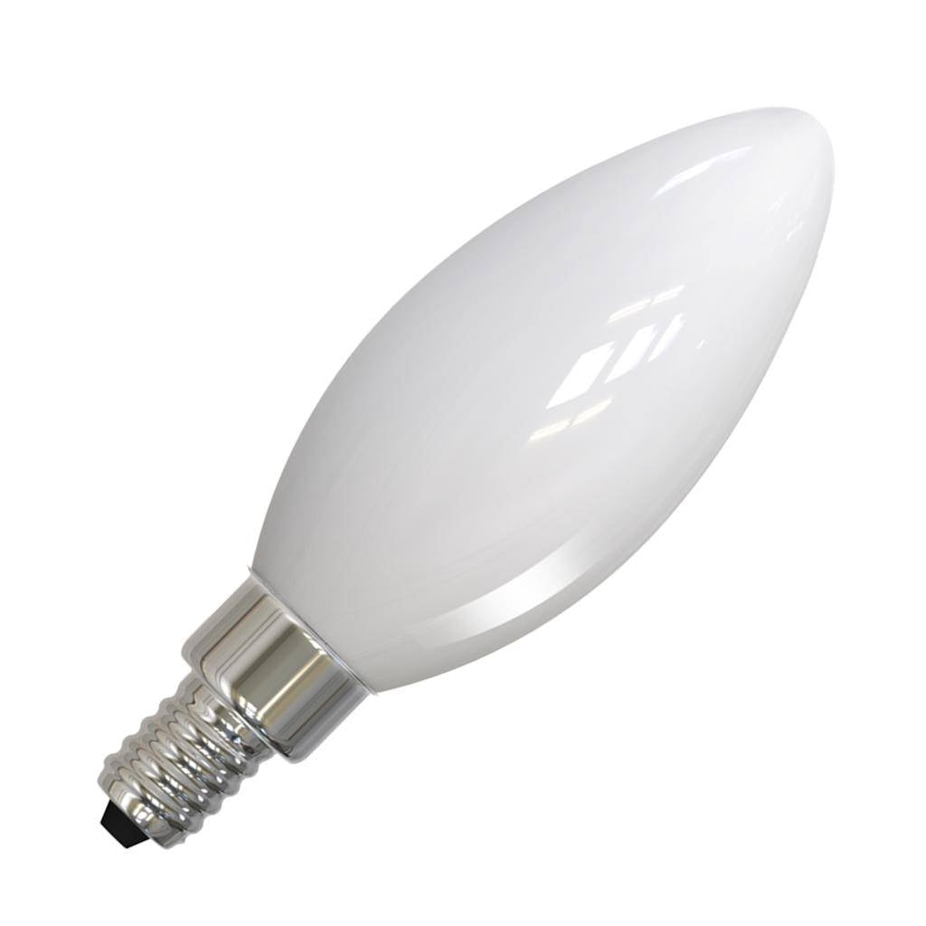 4 watt 120 volt B11 Candelabra Screw Base 4000K Cool White Frost Dimmable LED 1