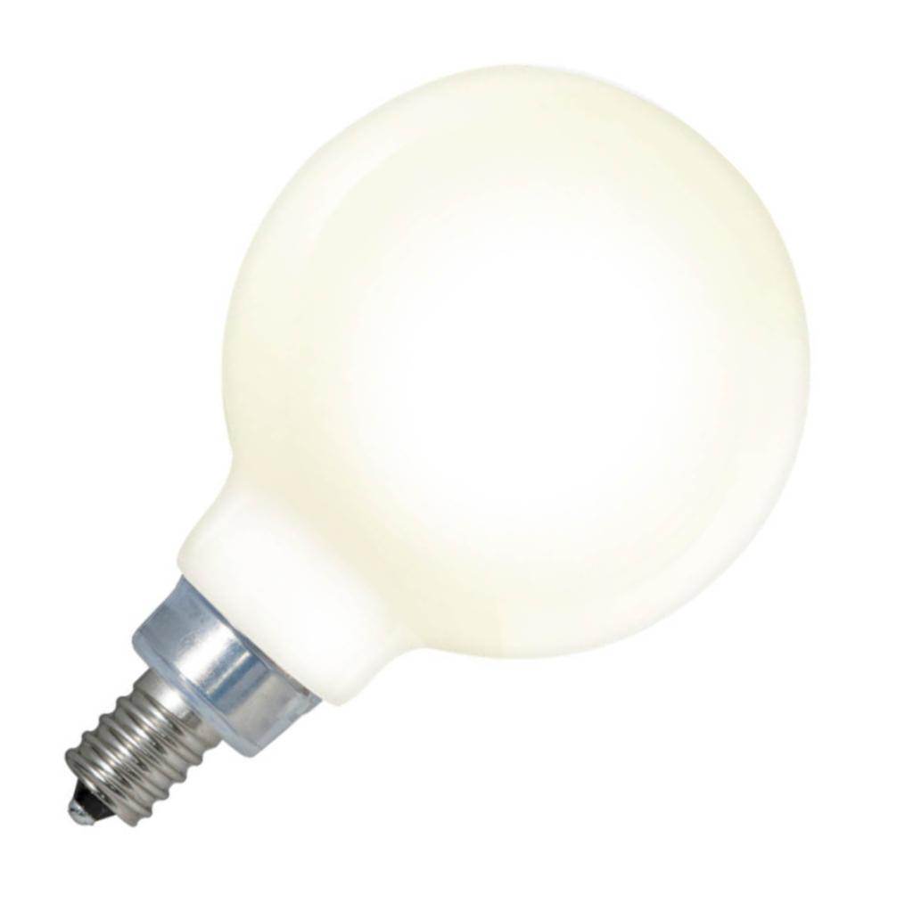 4 watt 120 volt G16 Candelabra Screw Base 2700K Warm White LED Light Bulb 1