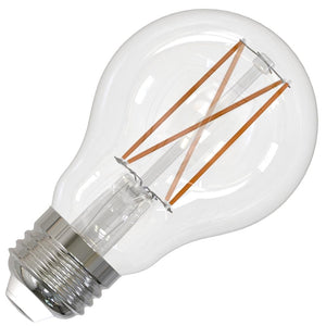 14 watt 120 volt A19 Medium Screw Base 5000K Daylight Clear Dimmable LED 1