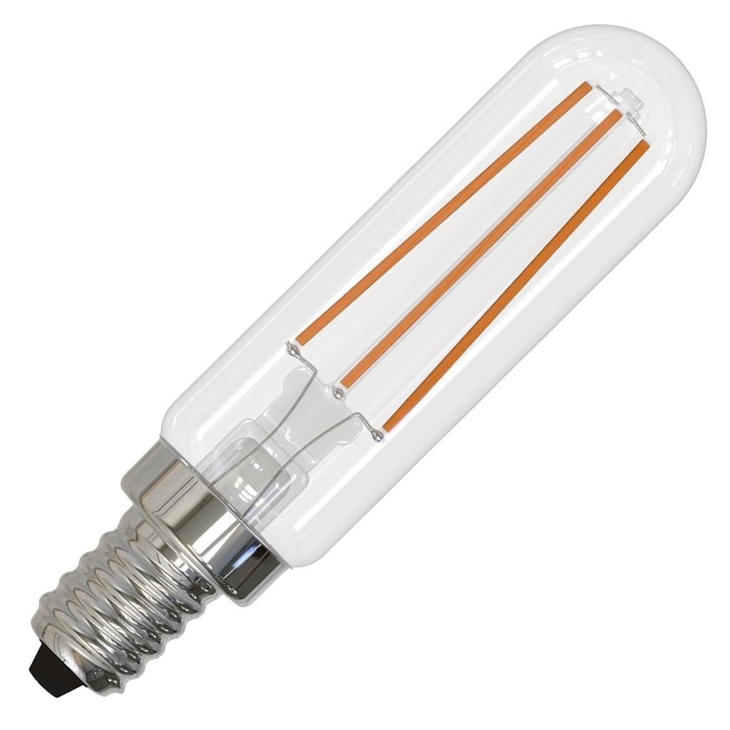 4.5 watt 120 volt T6 Medium Screw Base 4000K Cool White Clear Dimmable LED 1