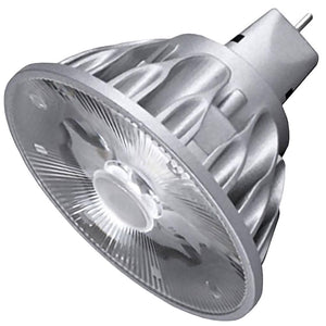 7.5 watt 12 volt MR16 Bi-Pin Base 3000K Natural White Dimmable LED 1