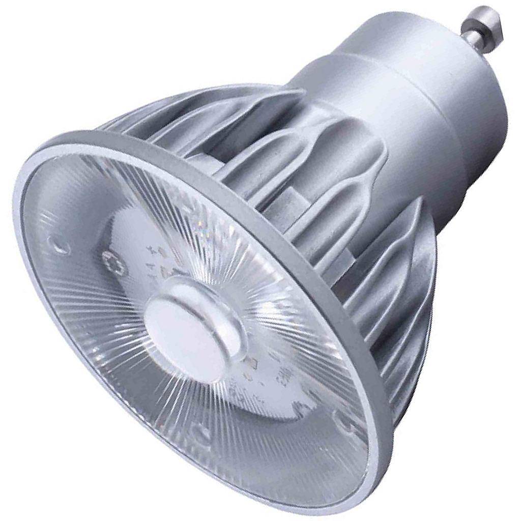 7.5 watt 120 volt MR16 Twist and Lock Base 4000K Cool White Dimmable LED 1