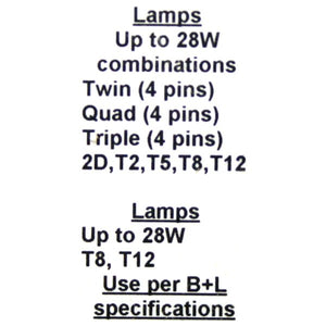 1-2 Lamp 120 volt CFL Ballast 2