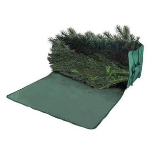 56" x 24" x 22" Green Nylon Christmas Tree Storage Bag 2