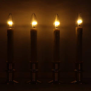 Vanilla/Brass LED Window Hugger with Remote Control (4 Pack) 2