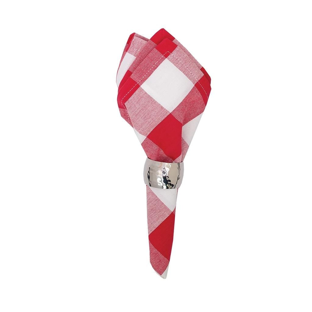 18" Franklin Red Napkin (6 Pack) 1