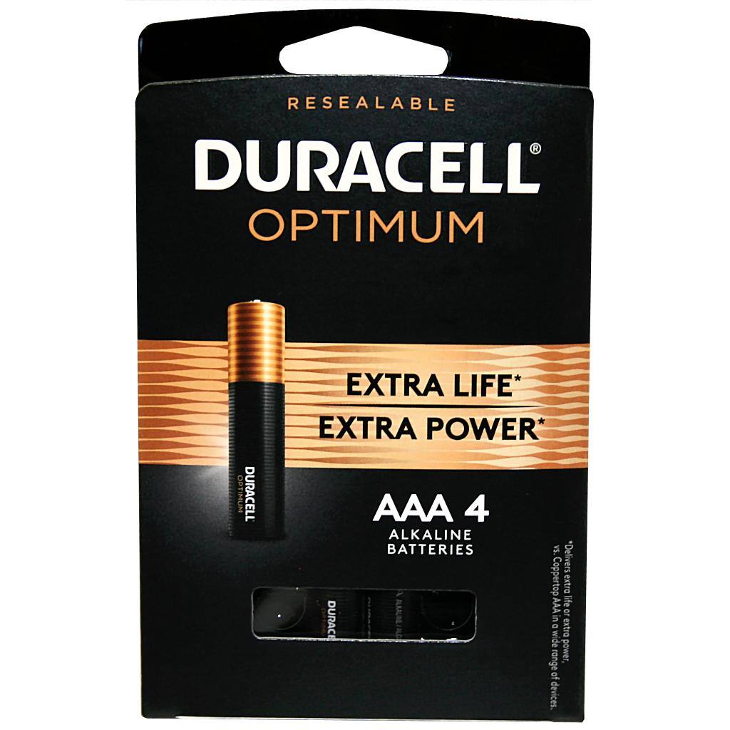 AAA Optimum Extra Life Battery (4 pack) 1